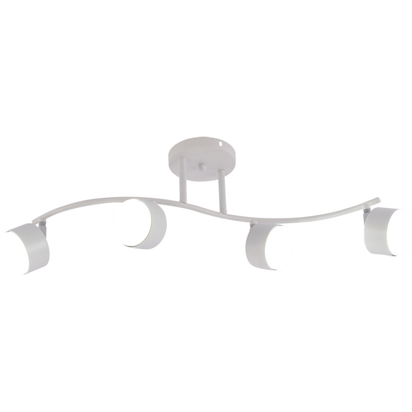 

Потолочный спот Rivoli Batty 7080-704 4хGX53 15 Вт поворотный, Белый, Batty 7080-704