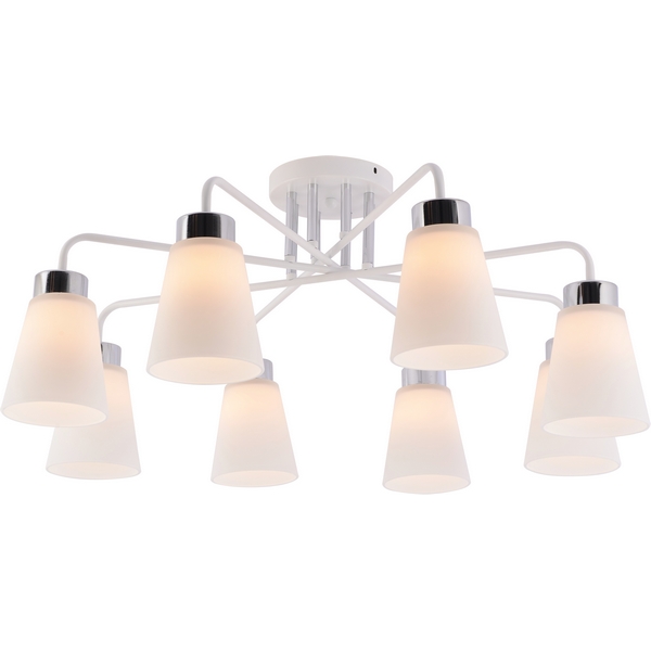 Изображение товара Потолочная люстра Rivoli Miley 9192-308 8хE27 60Вт современный дизайн