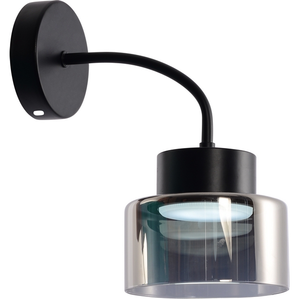 

Бра Rivoli Marsha 9193-401 1хGX53 15 Вт с выключателем, Черный, Marsha 9193-401