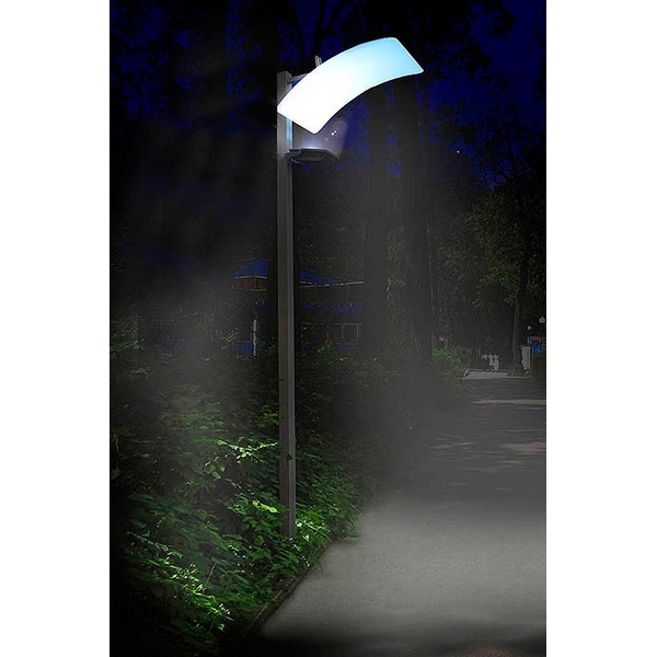 Наземный светильник светодиодный 560-41/w-50 IP65 Русские фонари Sky (одноголовый)