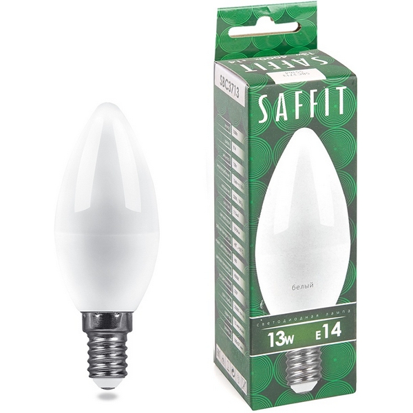 Изображение товара Светодиодная лампа Saffit SBC3713 E14 13W 4000K нейтральный белый свет