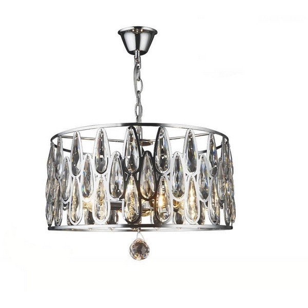 

Подвесная люстра Seven Fires Ilana SF3332/6H-CR-CL, Хром, Ilana SF3332/6H-CR-CL