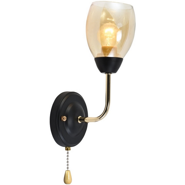 

Бра Seven Fires Inesh SF3368/1W-BK-FGD-AM, Шампань, Inesh SF3368/1W-BK-FGD-AM