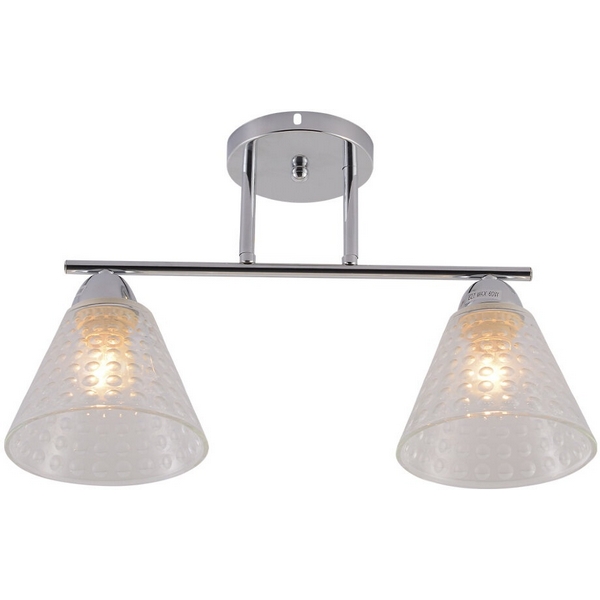 

Потолочная люстра на штанге Seven Fires Fabius SF3391/2C-CR-CL, Прозрачный, FABIUS SF3391/2C-CR-CL