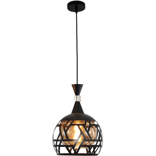

Подвесной светильник Seven Fires Finela SF4046/1P-BK-AM, Черный, Finela SF4046/1P-BK-AM