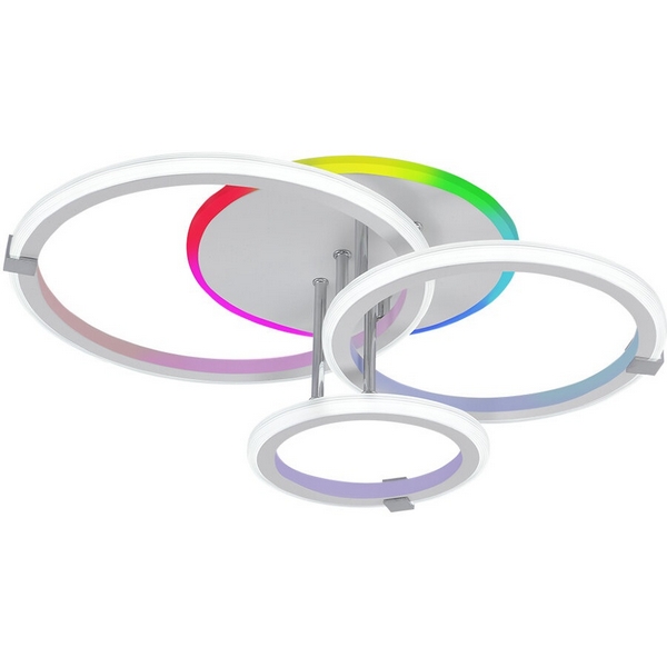 

Потолочная люстра Seven Fires Sindi SF5054/4C-WT-CR-RGB, Белый, Sindi SF5054/4C-WT-CR-RGB