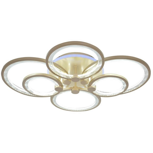

Потолочная люстра светодиодная Seven Fires Floki SF7053/7C-SGD-RGB, Floki SF7053/7C-SGD-RGB