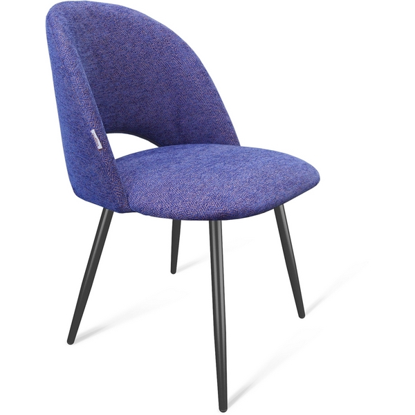 

Стул синий мираж/чёрный муар Sheffilton SHT-ST34/S95-1 1470353003, SHT-ST34/S95-1 1470353003