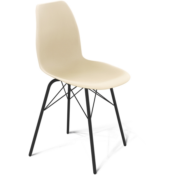 

Стул ral1013/черный муар Sheffilton SHT-ST29/S64 1580946905, Бежевый, SHT-ST29/S64 1580946905