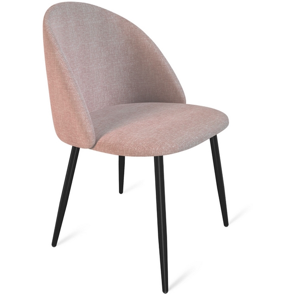 

Стул розовый десерт/черный муар Sheffilton SHT-ST35/S129 2225487702, SHT-ST35/S129 2225487702