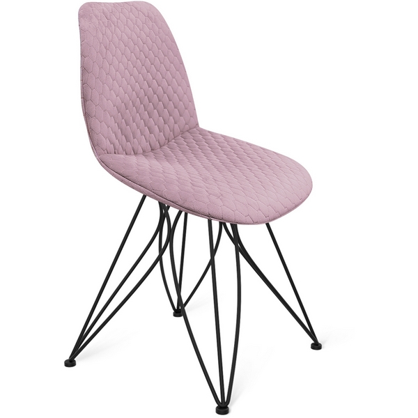 

Стул розовый зефир/черный муар Sheffilton SHT-ST29-C22/S113 3549171701, SHT-ST29-C22/S113 3549171701