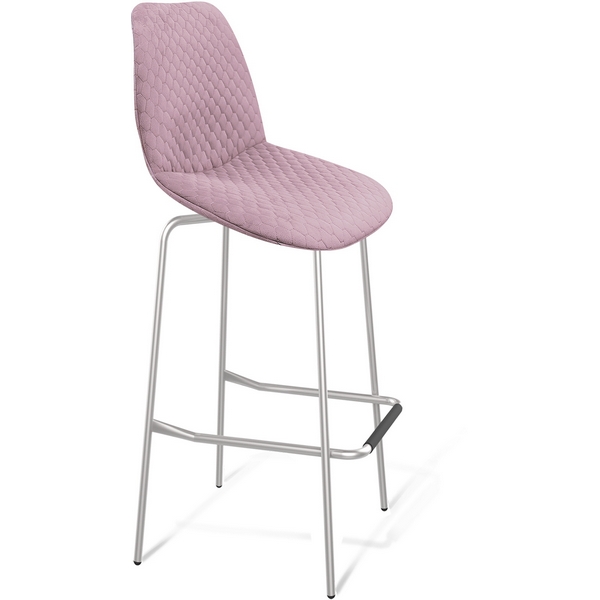 

Стул барный розовый зефир/хром лак Sheffilton SHT-ST29-C22/S29 3557036301, SHT-ST29-C22/S29 3557036301