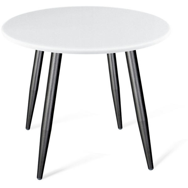 

Стол Sheffilton SHT-TU104/80 МДФ черный муар/белый 3707442302, Черный;белый, 3707442302