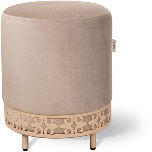 Изображение товара Банкетка Sheffilton SHT-B20-1 из микровелюра Бежевый