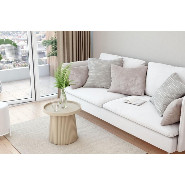 Изображение товара Журнальный столик Sheffilton SHT-CT94 Капучино 50x50 см