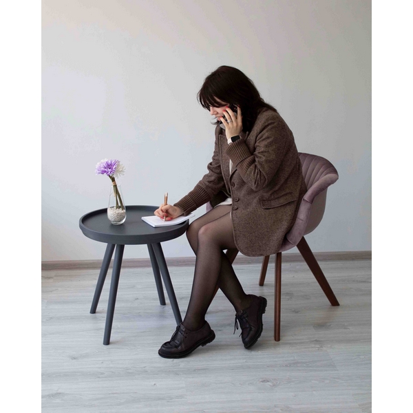 

Столик журнальный Sheffilton SHT-CT84 серый 4878047902, 4878047902