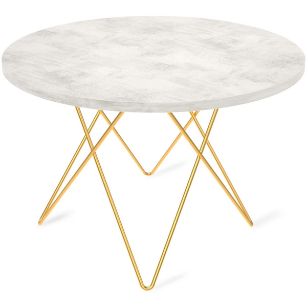 

Столик журнальный золото/хромикс белый Sheffilton SHT-TU37/ЛДСП 4921243903, Серый, SHT-TU37/ЛДСП 4921243903