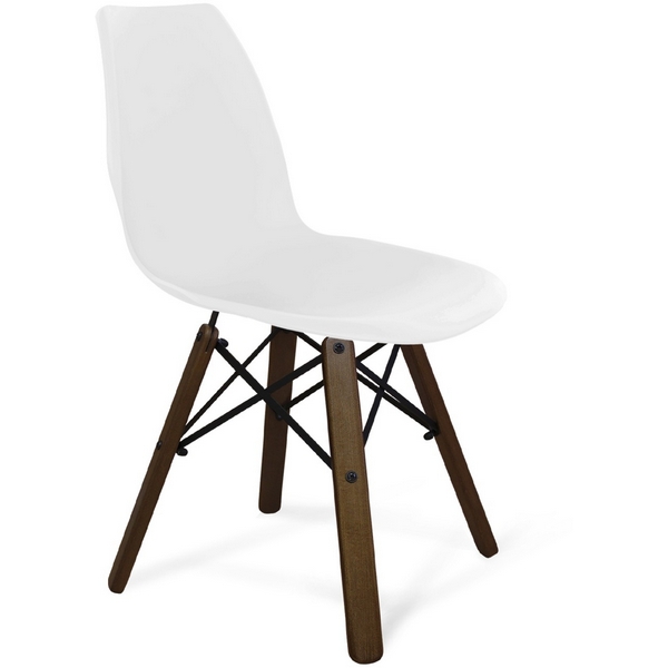 

Стул белый/темный орех/черный Sheffilton SHT-ST29/S70 6671956901, Белый;темное дерево, SHT-ST29/S70 6671956901