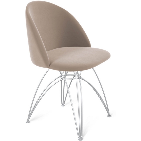 

Стул Sheffilton SHT-ST35/S112 латте/хром лак, Хром;латте, SHT-ST35/S112 6745343303