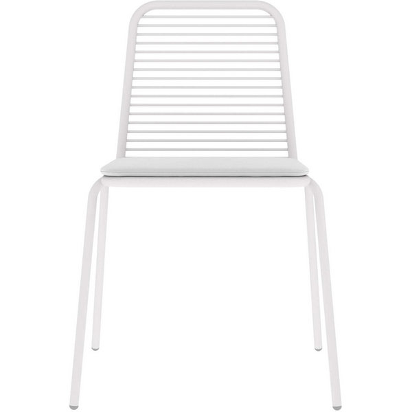 Изображение товара Стул Sheffilton SHT-S153-CN1 белый муар/белый 7453453302