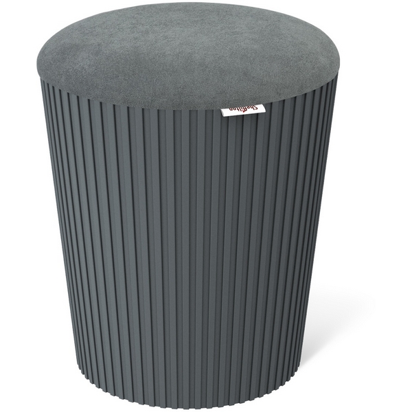 

Пуф Sheffilton SHT-B24 графит/тёмно-серый 7501155304, Графит;темно-серый, 7501155304