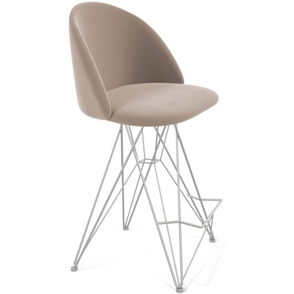 

Стул полубарный Sheffilton SHT-ST35/S66-1 латте/хром лак, SHT-ST35/S66-1 8575950402