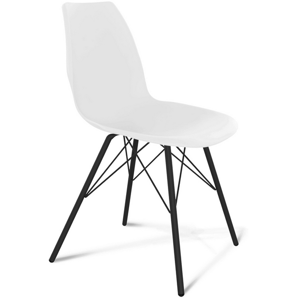 

Стул SHT-ST29/S37 белый/черный муар от фабрики Sheffilton, SHT-ST29/S37 8994436201