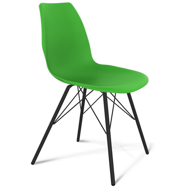 Стул SHT ST29/S37 зеленый ral6018/черный муар Sheffilton 8994436306