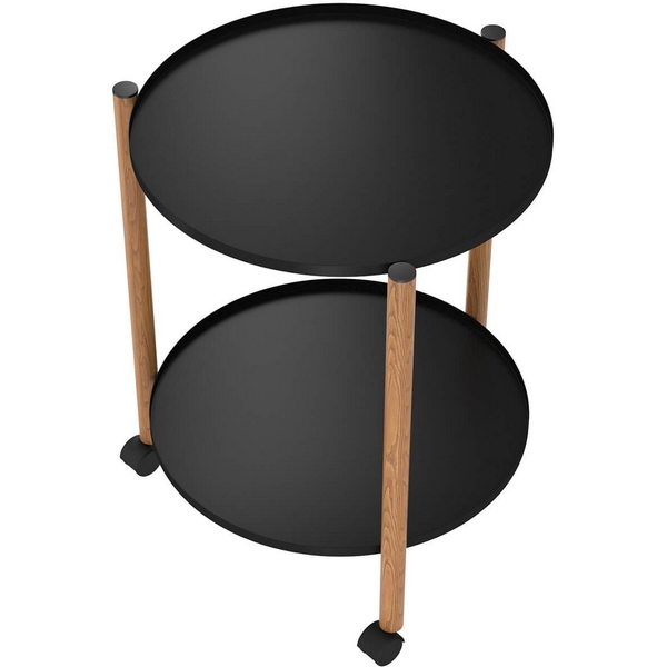 

Столик журнальный Sheffilton SHT-CT62 черный муар/светлый орех 9161863602, Черный;светлый орех, 9161863602