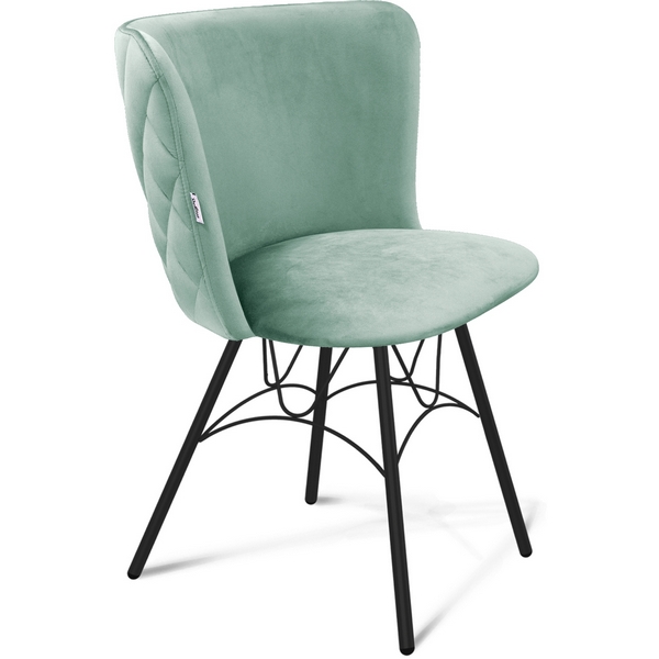 

Стул нежная мята/черный муар Sheffilton SHT-ST36-3/S107 9834564502, SHT-ST36-3/S107 9834564502