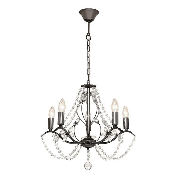 

Подвесная люстра Antoinette Black 726.59.5 (Silver Light), Хром, Antoinette Black 726.59.5