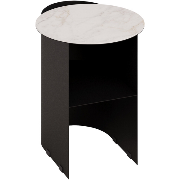 Изображение товара Придиванный стол Слайн Тоби лайт/черный 5898859502