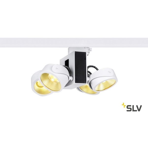

Трековый светильник 220V светодиодный диммируемый SLV 3Ph TEC KALU 1001422, 3Ph TEC KALU 1001422