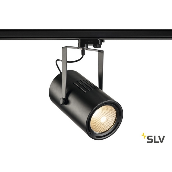 

Трековый светильник трехфазный 220V светодиодный 3Ph EURO SPOT 1001481 (SLV), Черный, 3Ph EURO SPOT 1001481