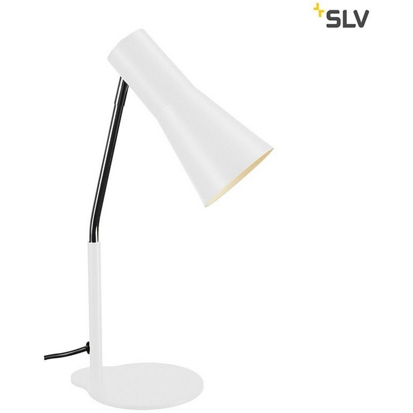 

Офисная настольная лампа с выключателем Phelia 146001 (SLV), Белый, Phelia 146001