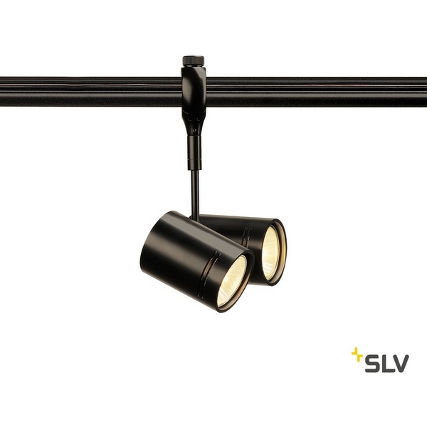 

Трековый светильник рейлинговый 220V EASYTEC II BIMA 2 184440 (SLV), Черный, EASYTEC II BIMA 2 184440