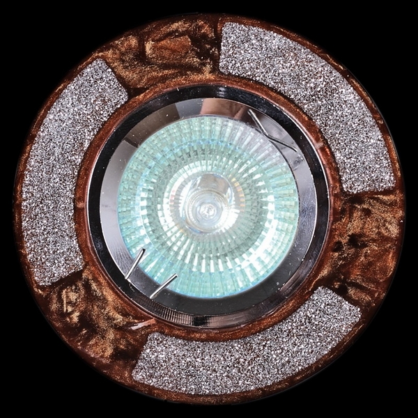 

Точечный светильник круглый Sneha 6063/YES MR16 CF/SV, Коричневый, 6063/YES MR16 CF/SV