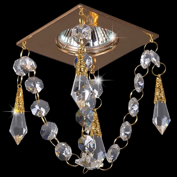 

Точечный светильник Sneha 2443/CT MR16 GD/CL, Прозрачный;золото, 2443/CT MR16 GD/CL