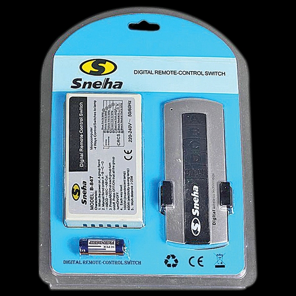 

Пульт ДУ Sneha Remote Control 4 Wire (847/B), Remote Control 4 Wire (847/B)