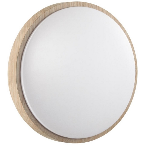 

Настенно-потолочный светильник Sonex Losta 7607/CLN пластик/белый/бежевый под дерево LED 36Вт 4000К D340 IP43, Losta 7607/CLN