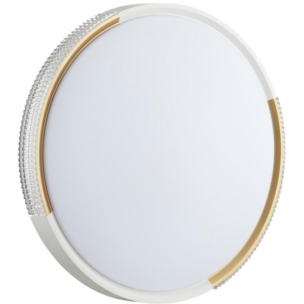 

Настенно-потолочный светильник Sonex Velio 7612/ELN пластик/белый/золотистый LED 76Вт 3000/4000/6000K D490 IP43, Velio 7612/ELN