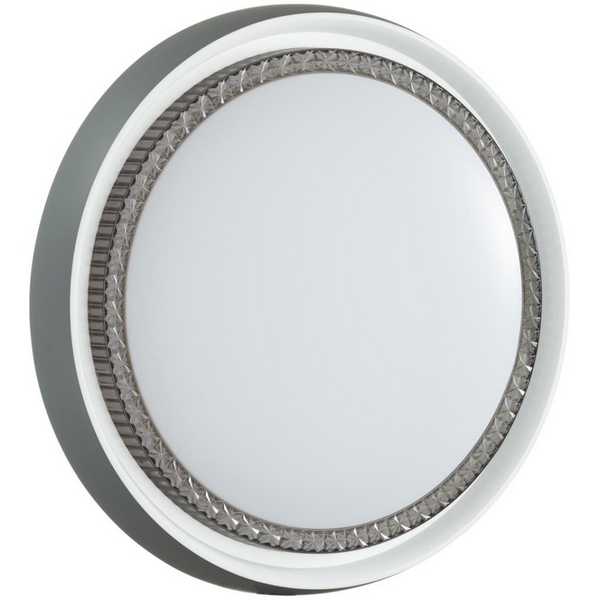 

Настенно-потолочный светильник светодиодный Sonex Rahig 7644/ELN пластик/белый/серый LED 76Вт 3000/4000/6000К, Rahig 7644/ELN