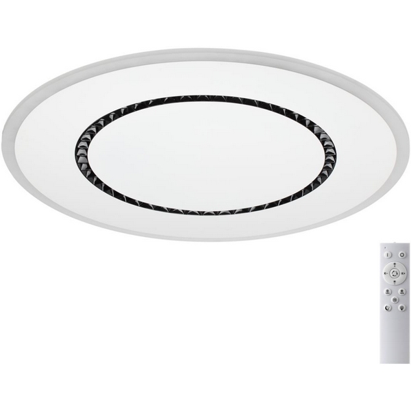 

Потолочный светильник Sonex Cosmo 7663/44L пластик/белый LED 44Вт 3000-4000-6000K D600 IP20 пульт ДУ, Cosmo 7663/44L
