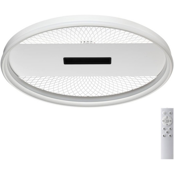 

Потолочная люстра Sonex Solar 7664/93LR пластик/белый LED 93Вт 3000-4000-6000K D500 IP20 пульт ДУ, Solar 7664/93LR