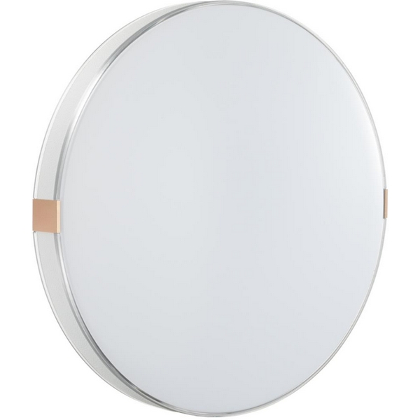 

Настенно-потолочный светильник Sonex Otiga White 7676/DL COLOR SN пластик/золотистый LED 48Вт 4000K D393 IP43, Белый, Otiga White 7676/DL