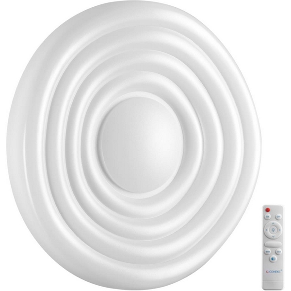 

Настенно-потолочный Sonex Fass 7679/DL PALE пластик/белый LED 48Вт 3000-6000К D380 IP43 пульт ДУ, Fass 7679/DL