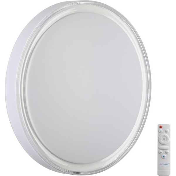 

Настенно-потолочный светильник Sonex Laven 7699/EL пластик/белый LED 70Вт 3000-6000K D500 IP43 пульт ДУ, Laven 7699/EL