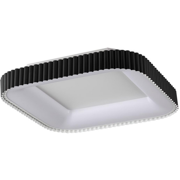 

Потолочный светильник Sonex Sharmel 7768/56L металл/белый/черный LED 56Вт+14Вт 3000-6000K 500х500 ССТ+подсветка, Sharmel 7768/56L