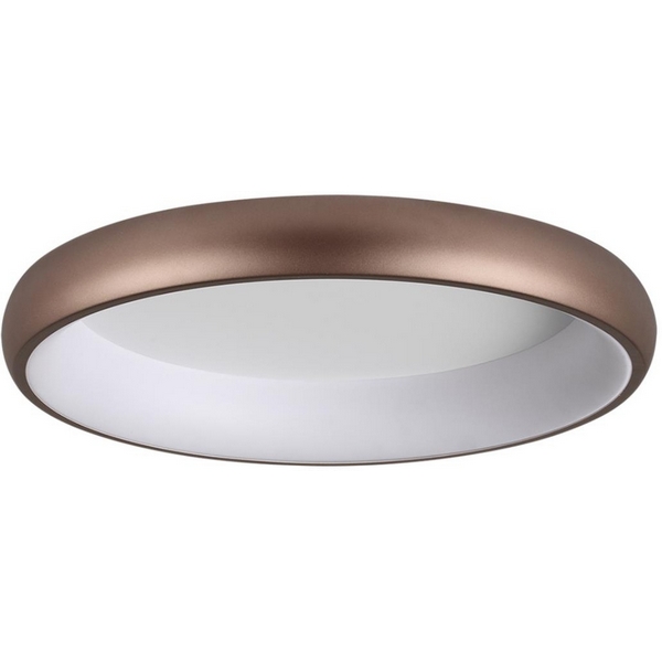 

Потолочный светильник Sonex Choco 7773/56L металл/белый/кофейный LED 56Вт 3000-6000K D500 ССТ, Choco 7773/56L