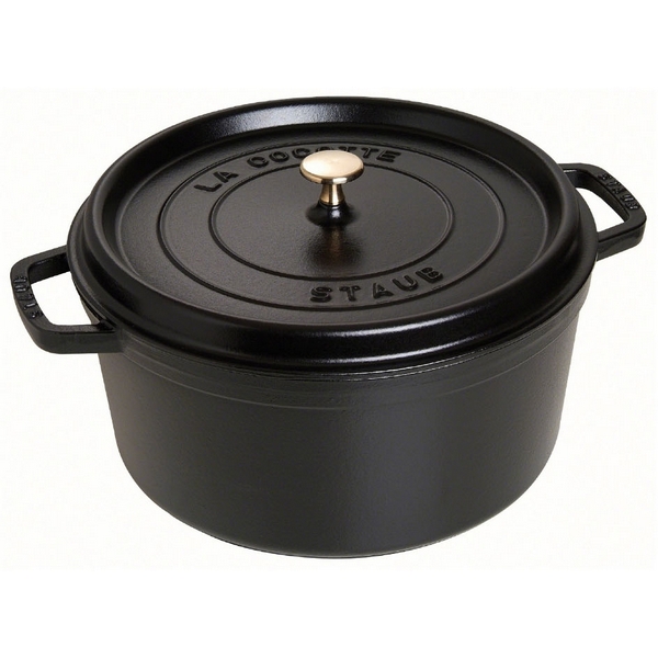 

Кокот круглый, 30 см, 8,35 л, черный 1103025 Staub, La Cocotte 1103025